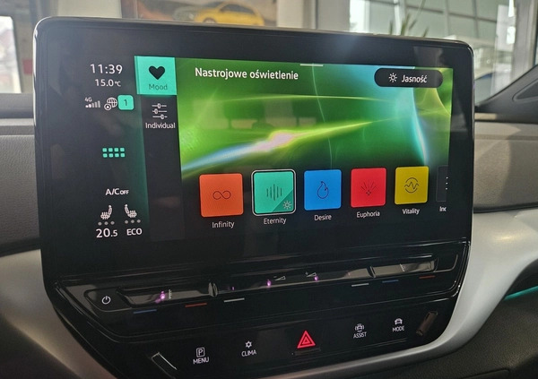 Volkswagen ID.4 cena 159900 przebieg: 11622, rok produkcji 2022 z Łapy małe 466